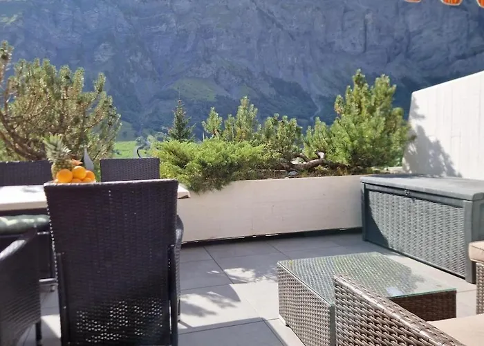 Laerchenwald 304, Gemuetlich, Renoviert, Tolle Aussicht Apartamento Leukerbad